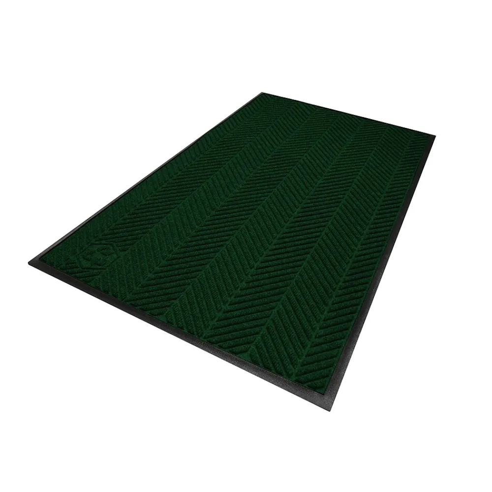 M + A Matting M+A Matting WaterHog Max Herringbone Classic Mat, Smooth, 3' x 5', Southern Pine (22407235170)
