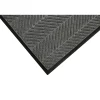 M + A Matting M+A Matting WaterHog Max Herringbone Classic Mat, Universal Cleated, 4' x 6', Grey Ash (22407346070)