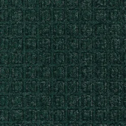 M + A Matting M+A Matting WaterHog Squares Fashion Mat, Universal Cleated, 3' x 20', Evergreen (28059320070)