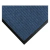M + A Matting M+A Matting WaterHog Squares Classic Mat, Universal Cleated, 4' x 6', Medium Blue (2005646070)