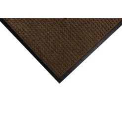 M + A Matting M+A Matting WaterHog Squares Classic Mat, Smooth, 3' x 10', Dark Brown (20052310170)