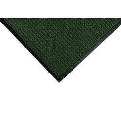 M + A Matting M+A Matting WaterHog Squares Classic Mat, Smooth, 3' x 10', Evergreen (20059310170)
