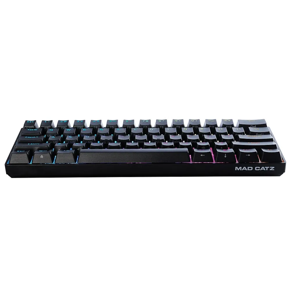 Discount Mad Catz S.T.R.I.K.E. 6 RGB Mechanical Keyboard, Black (KS63NMUSBL000-0)
