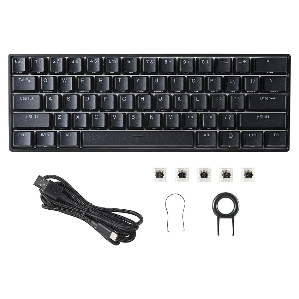 Discount Mad Catz S.T.R.I.K.E. 6 RGB Mechanical Keyboard, Black (KS63NMUSBL000-0)
