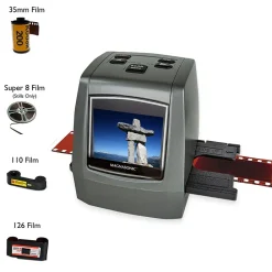 Magnasonic FS50 Portable Photo Scanner, Black