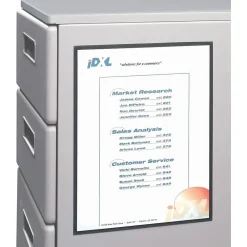 Sheet Protectors|C-Line Magnetic Cubicle Keepers®, Clear Polypropylene, 8 1/2" x 11"