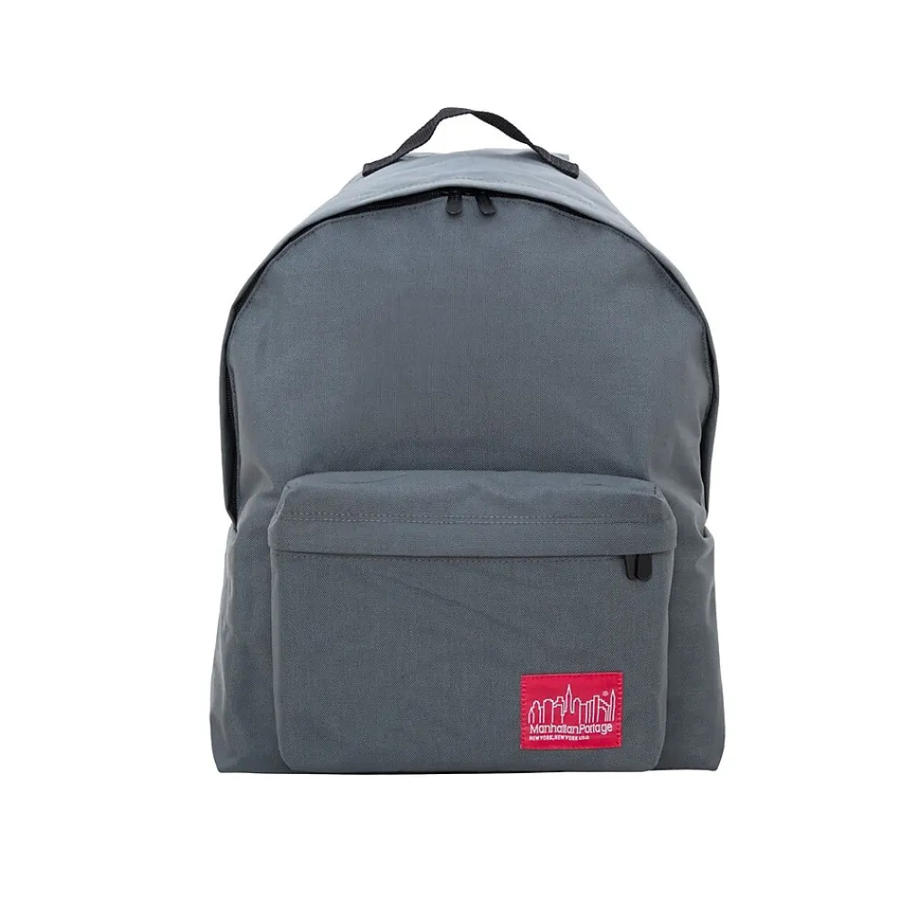 Manhattan Portage Big Apple Laptop Backpack, Gray (1211 GRY)