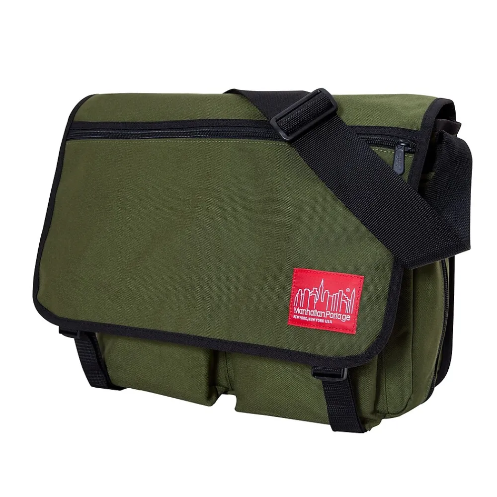 Europa Deluxe Large with Back Zipper Olive (1440Z OLV)<Manhattan Portage Sale
