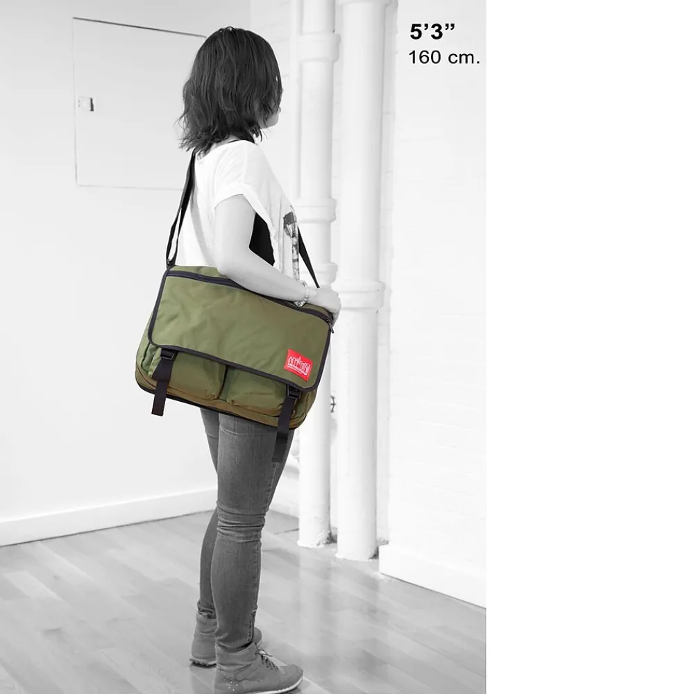 Europa Deluxe Large with Back Zipper Olive (1440Z OLV)<Manhattan Portage Sale