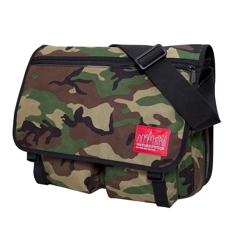 Europa Deluxe Large with Back Zipper Camouflage (1440Z CAM)<Manhattan Portage Outlet