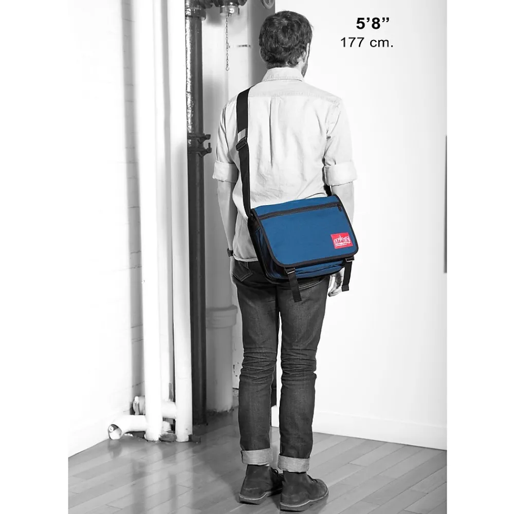 Europa Small with Back Zipper And Compartments Navy (1435Z-C NVY)<Manhattan Portage Sale
