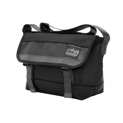 High Line Fabric Casual Messenger Bag, Black (1441-BL BLK)<Manhattan Portage Best