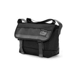 High Line Fabric Casual Messenger Bag, Black (1441-BL BLK)<Manhattan Portage Best