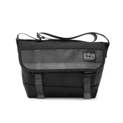 High Line Fabric Casual Messenger Bag, Black (1441-BL BLK)<Manhattan Portage Best