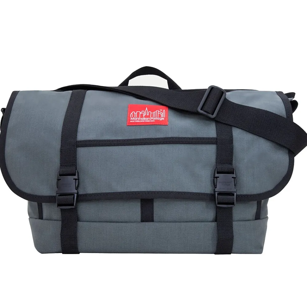 Ny Messenger Bag Large Grey (1607 GRY)<Manhattan Portage Discount
