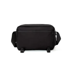 Red Label Delancey Fabric Casual Messenger Bag, Black (1467 BLK)<Manhattan Portage Online
