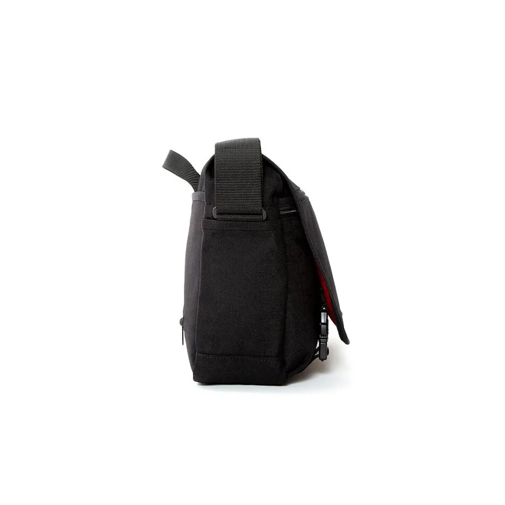Red Label Delancey Fabric Casual Messenger Bag, Black (1467 BLK)<Manhattan Portage Online