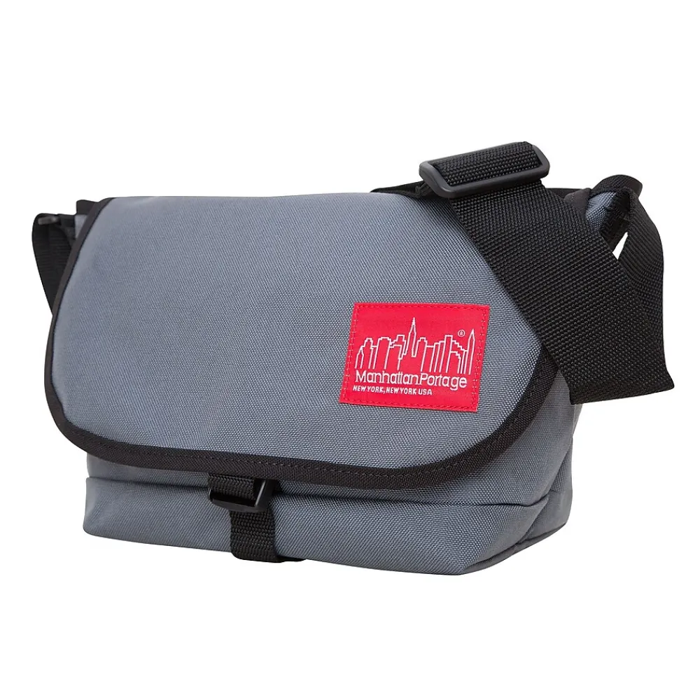 Straphanger Messenger Bag Small Grey (1645 GRY)<Manhattan Portage Best