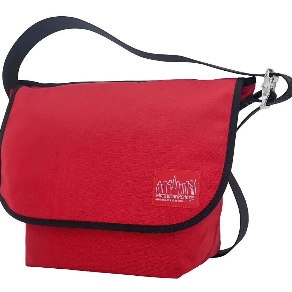Vintage Messenger Bag Medium Red (1606V RED)<Manhattan Portage Clearance