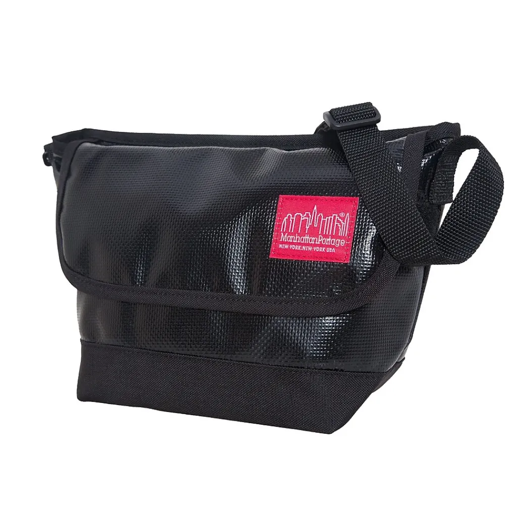 Vinyl Messenger Bag (1603-VL-2 BLK)<Manhattan Portage Sale