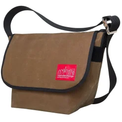 Waxed Vintage Messenger Bag Small Field Tan (1605V-WP FTAN)<Manhattan Portage Discount