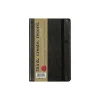 Journals|C.R. Gibson Markings by Pocket Journal, 3.56" x 5.5", Narrow Ruled, Black, 192 Pages (MJ3-4791)