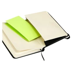 Journals|C.R. Gibson Markings by Pocket Journal, 3.56" x 5.5", Narrow Ruled, Black, 192 Pages (MJ3-4791)