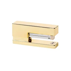 Staplers|Martha Stewart Desktop Stapler, 40 Sheet Capacity, Shiny Gold (MS107S)