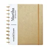 Notebooks|Martha Stewart Discbound Professional Notebook, 9.25" x 11.25", 120 Sheets, Gold (MS102J)