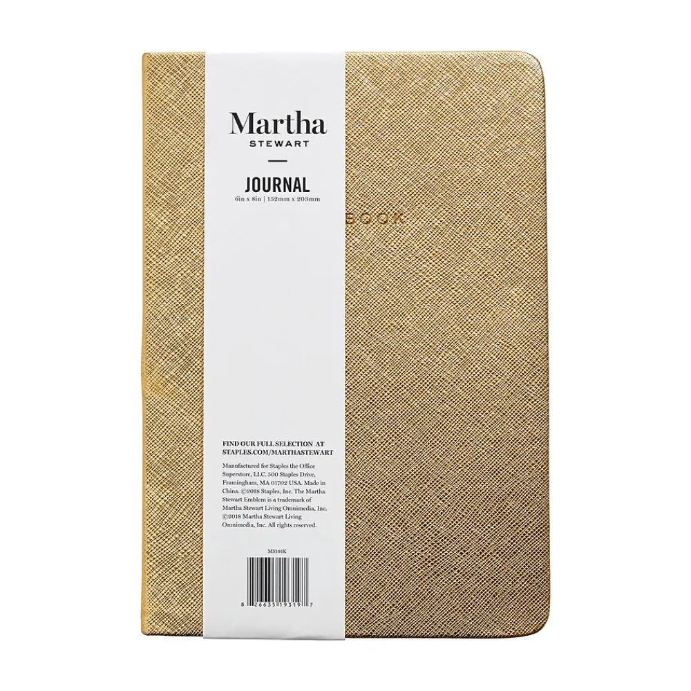 Journals|Martha Stewart Gold Journal (MS101K)