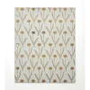 Pocket Folders|Martha Stewart Grey Floral Pocket Folder (MS102N)
