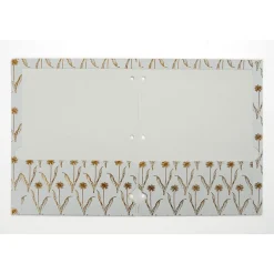 Pocket Folders|Martha Stewart Grey Floral Pocket Folder (MS102N)