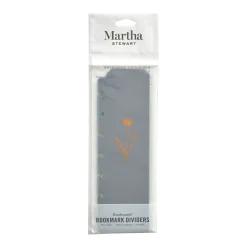 Dividers|Martha Stewart Junior Discbound Bookmark Dividers, Set of 5 (MS102B)