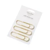 Clips & Fasteners|Martha Stewart Large Paper Clip, Gold, 6/Pack (MS104R)
