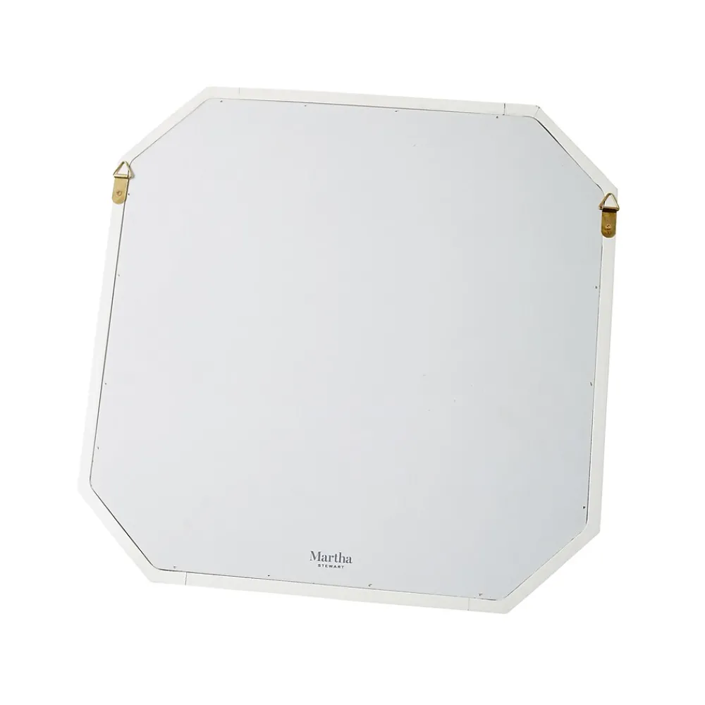 Dry Erase*Martha Stewart Mobile Dry-Erase Whiteboard, Wood Frame, 14" x 14" (MS104G)