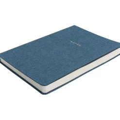 Notebooks|Martha Stewart Notebook, 6" x 8", Ruled, 128 Sheets, Navy (MS110K)