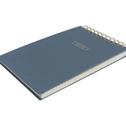 Notepads|Martha Stewart Steno Book, 6" x 9", Narrow-Ruled, 100 Sheets, Navy (MS110J)