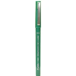 Pens|Marvy Uchida 6000 Calligraphy Pens, Green, 2.0mm Fine, 12/Pack (22133-PK12)