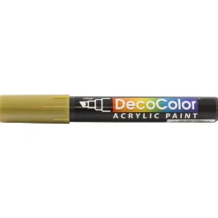 Markers|JAM Paper Marvy Uchida Acrylic Paint Markers, Chisel Tip, Gold, 2/Pack (526315GOa)