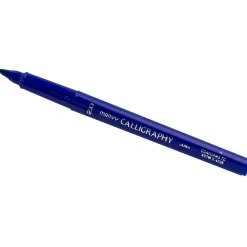 Pens|Marvy Uchida Calligraphy Pen Set, Ultra Fine, Blue Markers, 2/Pack (6504954a)