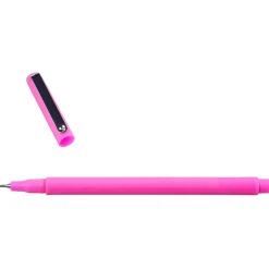 Pens|Marvy Uchida Le Pen Felt Pen, Fine Tip, Neon Pink Ink, 2/Pack (76530911A)
