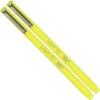 Pens|Marvy Uchida Le Pen Felt Pen, Fine Tip, Neon Yellow Ink, 2/Pack (76530913A)