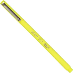 Pens|Marvy Uchida Le Pen Felt Pen, Fine Tip, Neon Yellow Ink, 2/Pack (76530913A)