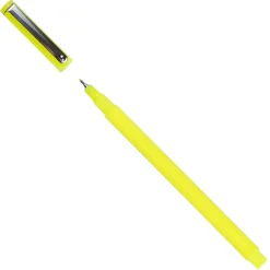 Pens|Marvy Uchida Le Pen Felt Pen, Fine Tip, Neon Yellow Ink, 2/Pack (76530913A)