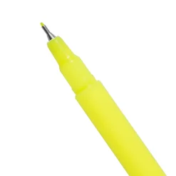Pens|Marvy Uchida Le Pen Felt Pen, Fine Tip, Neon Yellow Ink, 2/Pack (76530913A)