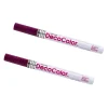 Markers|Marvy Uchida Opaque Paint Markers, Fine Tip, Plum Purple, 2/Pack (7665905a)