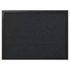Bulletin*MasterVision Fabric Bulletin Board, Black Frame, 1.5' x 2' (FB0471168)