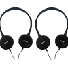 Maxell HP-100 Budget Stereo Headphones, Black, 2/Pack (MAX190319-2)<Maxwell Sale