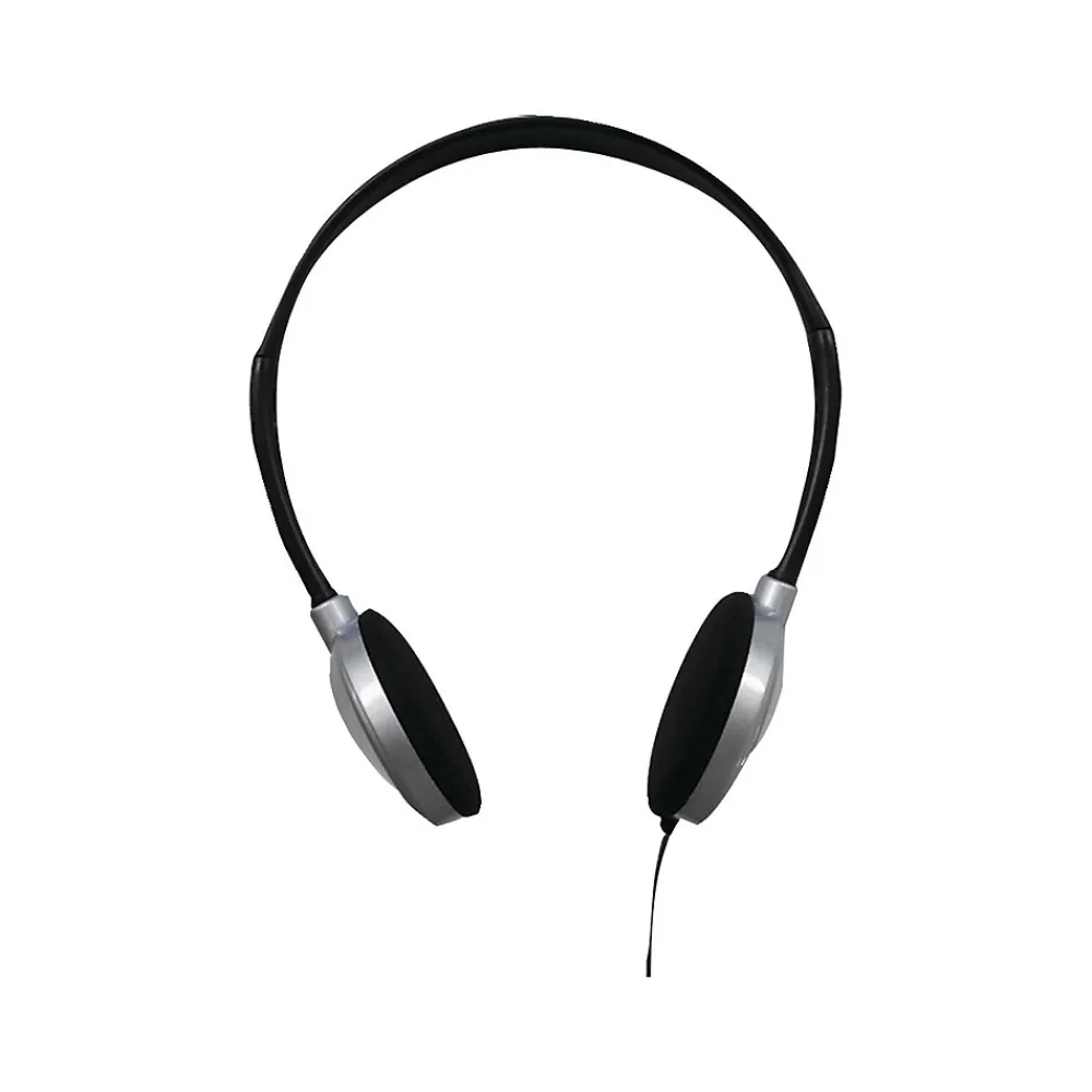 HP-200 Headphones, Black/Silver (MXLHP200)<Maxell Best