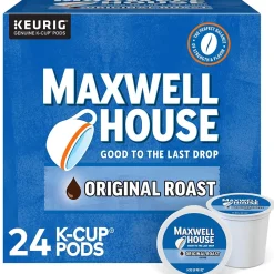 Maxwell House Original Roast Coffee Keurig® K-Cup® Pods, Medium Roast, 24/Box (5469)